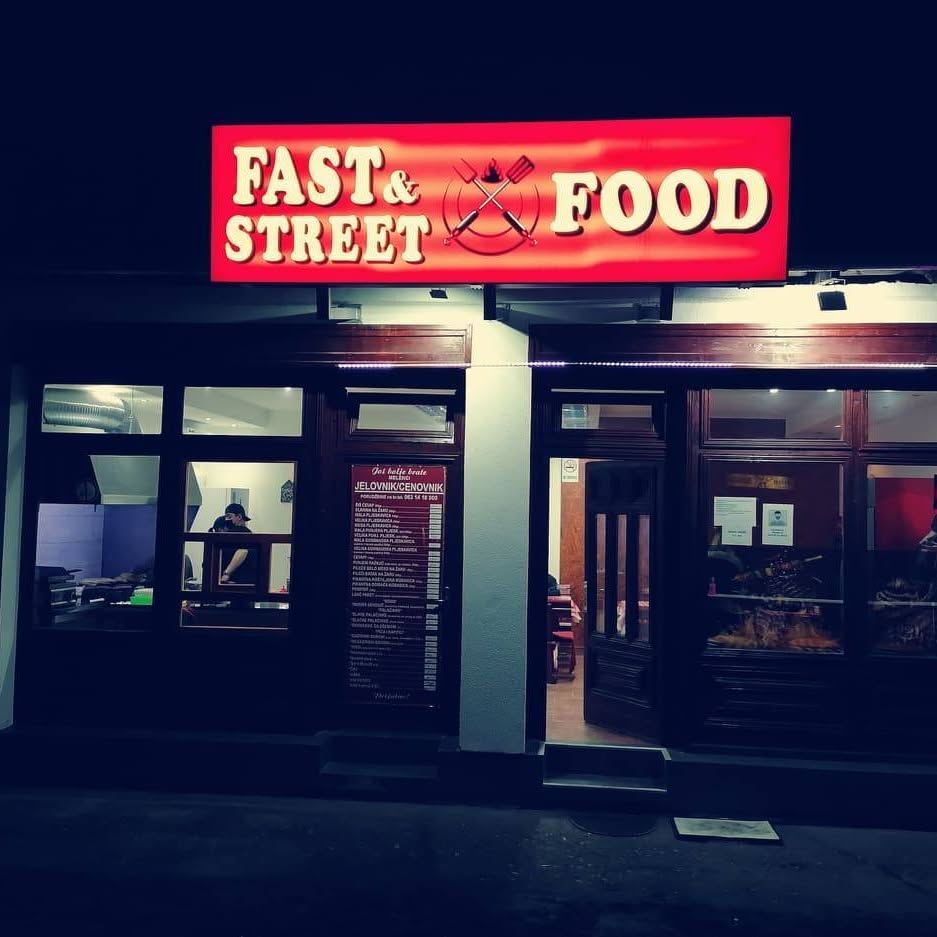 JOŠ BOLJE BRATE - Spoljašnji izgled lokala u Melenci